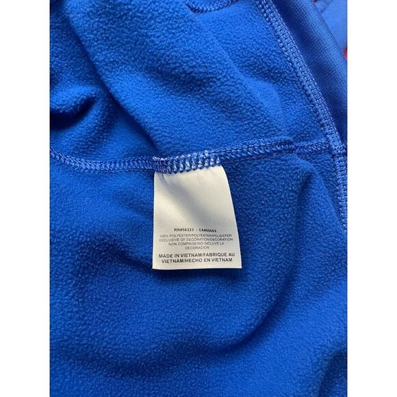 Nike Therma-Fit Womens Retro Style Hoodie Large Pink Blue Swoosh - Picture 5 of 6